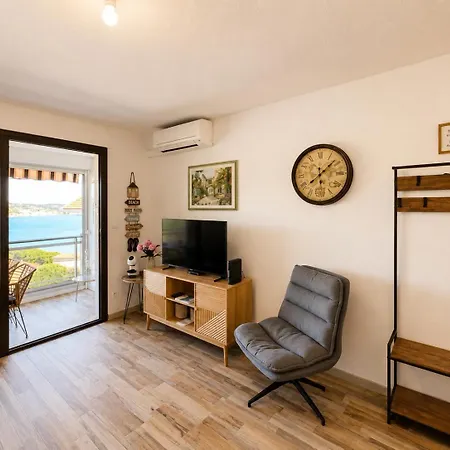 Vue Mer, Plages A Pieds, Parking, Climatisation Apartment Bandol